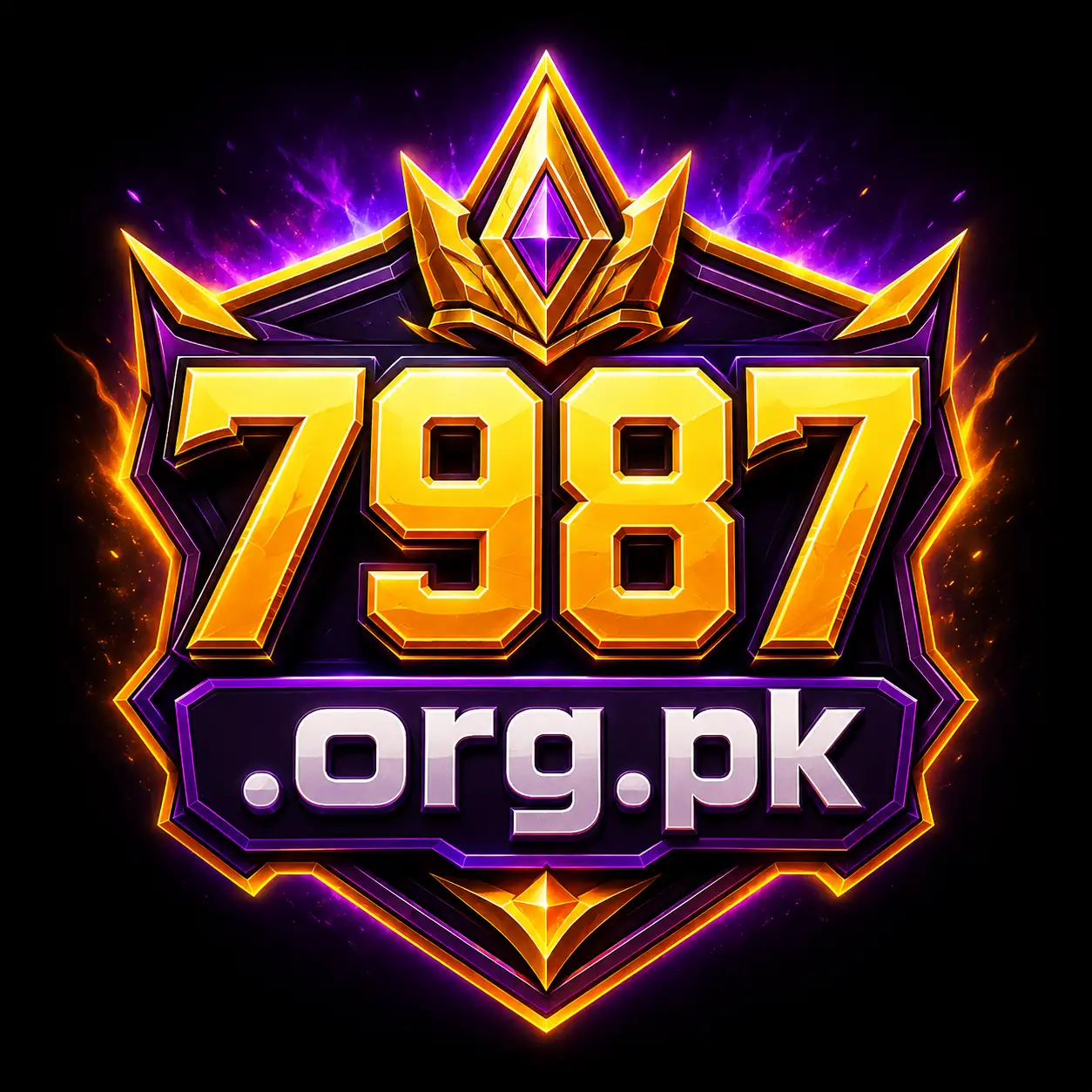 7987.org.pk official game logo